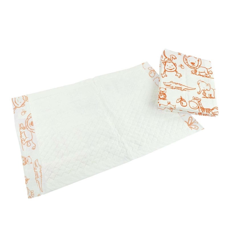 Baby Wickelunterlage textile Oberseite - hautfreundliche Unterlage zum Wickeln - Med-Praxisbedarf
