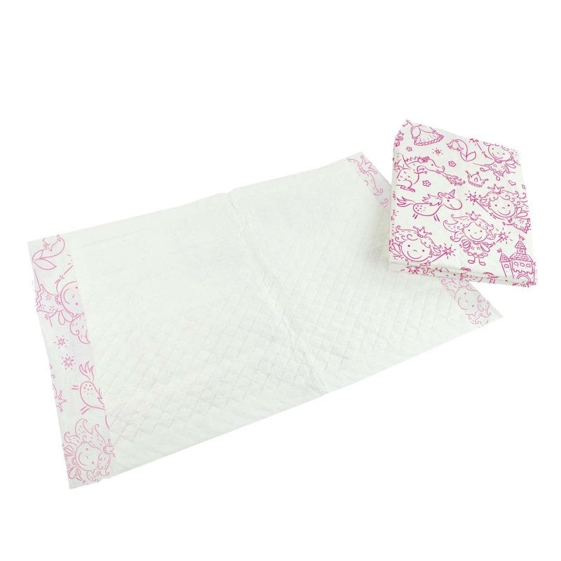 Baby Wickelauflage - hautfreundliches textiles Vlies, einfach zu reinigen - Med-Praxisbedarf
