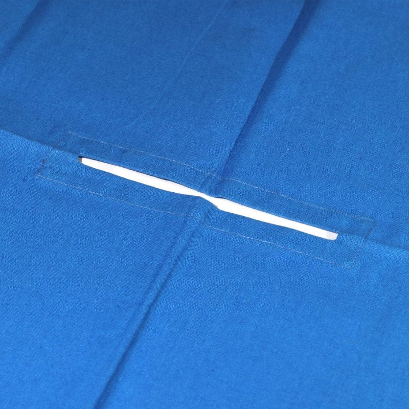 OP-Bereich Abdecktuch mit Schlitz - ca. 14cm Länge, von Teqler - Med-Praxisbedarf