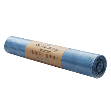 Müllbeutel 60 Liter für Arztpraxis - Recycling LDPE, 25 Mikrometer Stärke, praktisch - Med-Praxisbedarf