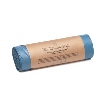 TSP Recycling Zugband-Müllbeutel 35 Liter - 55x65 cm für Restmüll in Pflegeheimen - Med-Praxisbedarf