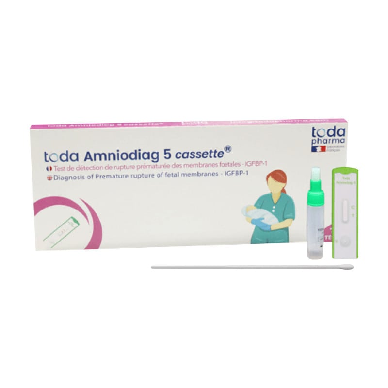 TODA AMNIODIAG 5 Schnelltest - immunochromatographischer Test für vorzeitigen Blasensprung in der Gynäkologie - Med-Praxis...
