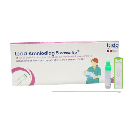 TODA AMNIODIAG 5 Schnelltest - immunochromatographischer Test für vorzeitigen Blasensprung in der Gynäkologie - Med-Praxis...