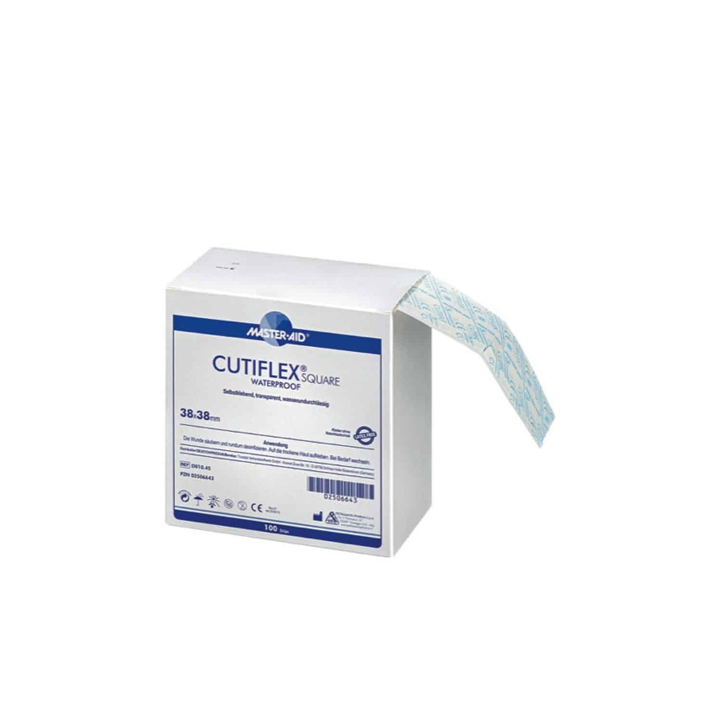 Duoelastischer CUTIFLEX Folienverband - ideal für kleinere Verletzungen, atmungsaktiv - Med-Praxisbedarf