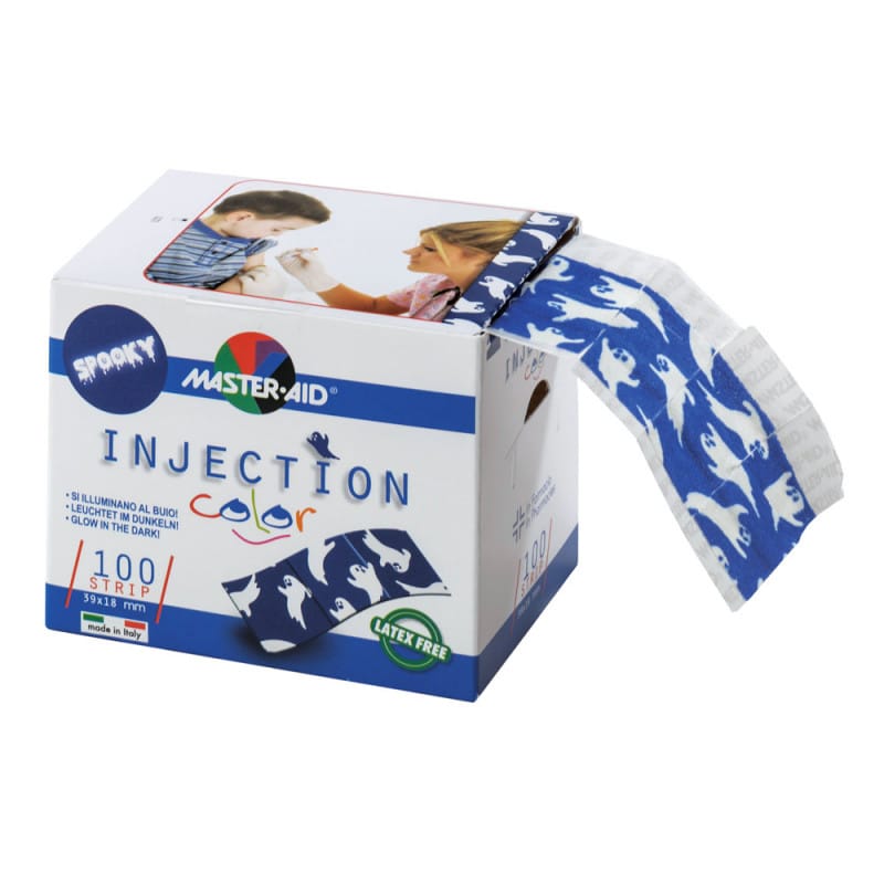 INJECTION color Pflaster für Kinder - bunte Motive nach Injektionen, wasserfest - Med-Praxisbedarf