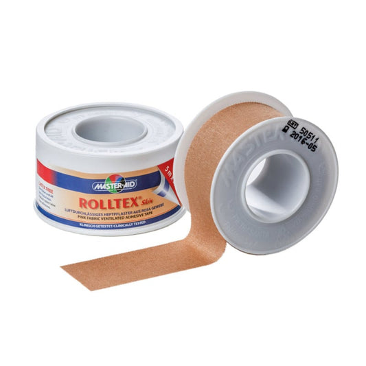 ROLLTEX Skin Heftpflaster - textiles Pflaster zur Verbandfixierung bei empfindlicher Haut - Med-Praxisbedarf