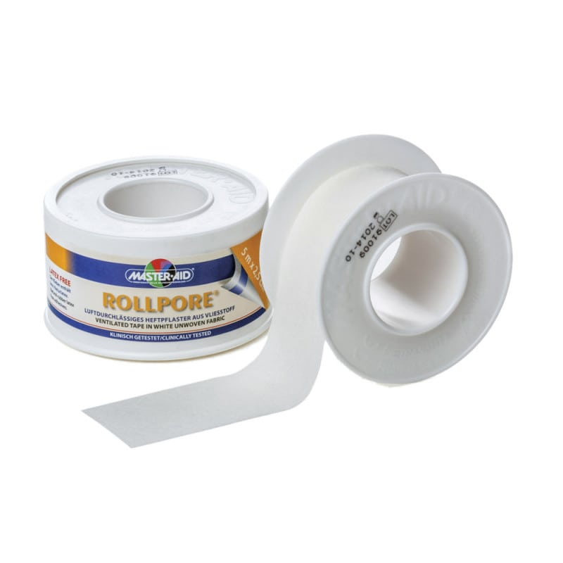 Vliespflaster Rollpore von Trusetal - Rollenpflaster aus weichem Vlies für empfindliche Haut - Med-Praxisbedarf