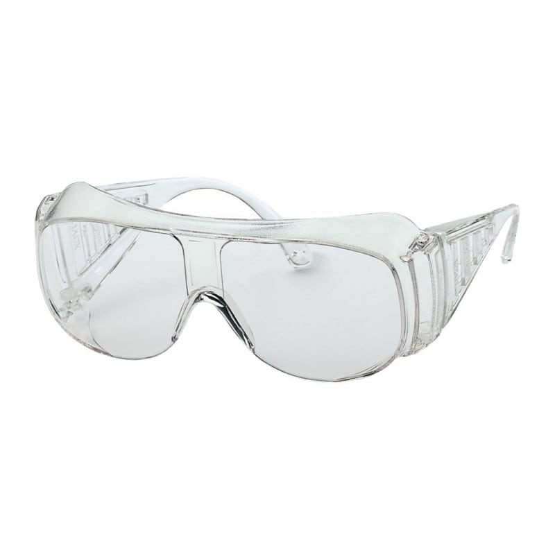 Uvex Schutzbrille 9161014 Überbrille - für Brillenträger, Schutz in Klinik und Praxis - Med-Praxisbedarf