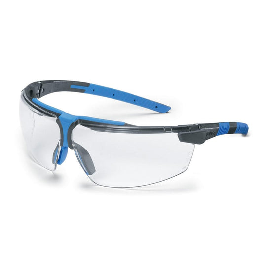 uvex Schutzbrille i-3 nach DIN EN 166 - weiche, ergonomische Dichtung für Medizin - Med-Praxisbedarf