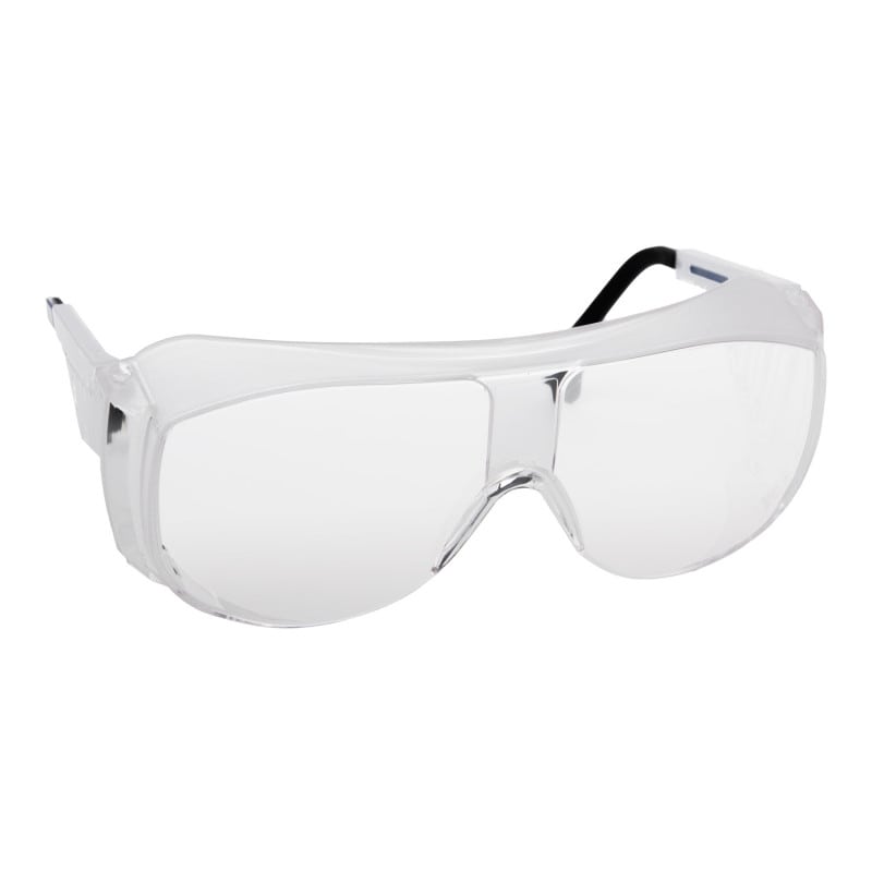 uvex Überbrille 9161 Schutzbrille - Zum Tragen über der Sehhilfe, kratzfeste Scheibe - Med-Praxisbedarf