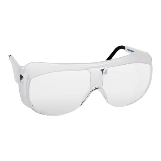 uvex Überbrille 9161 Schutzbrille - Zum Tragen über der Sehhilfe, kratzfeste Scheibe - Med-Praxisbedarf