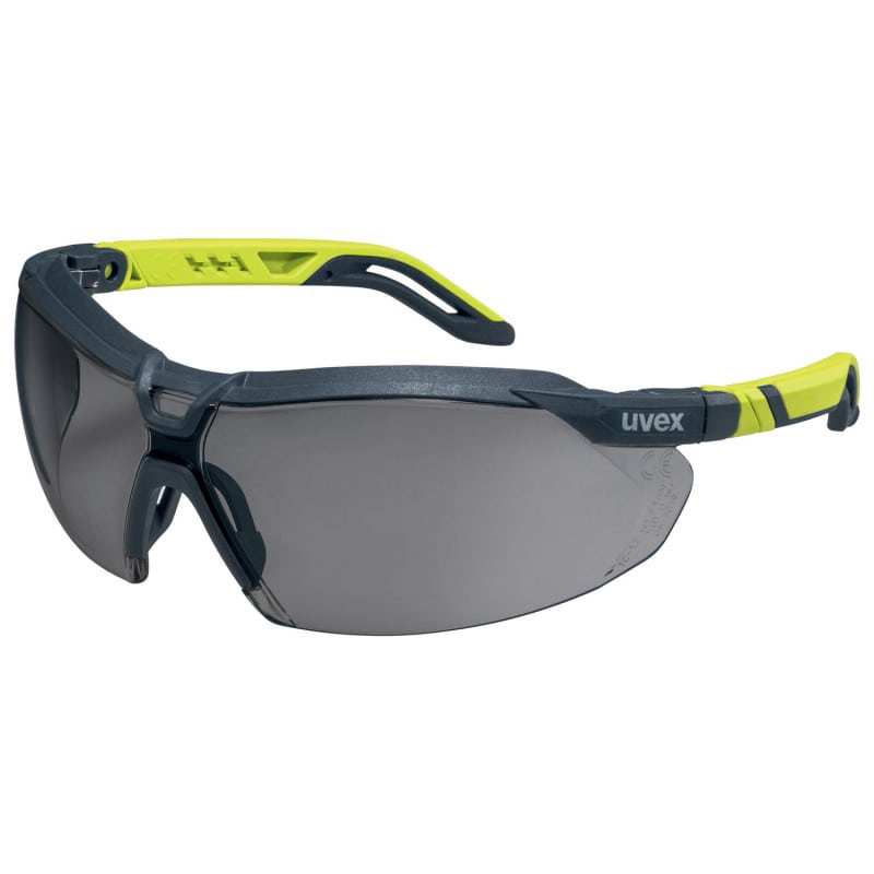 uvex i-5 Schutzbrille - individuelle Einstellungsmöglichkeiten der Bügel für optimalen Augenschutz - Med-Praxisbedarf