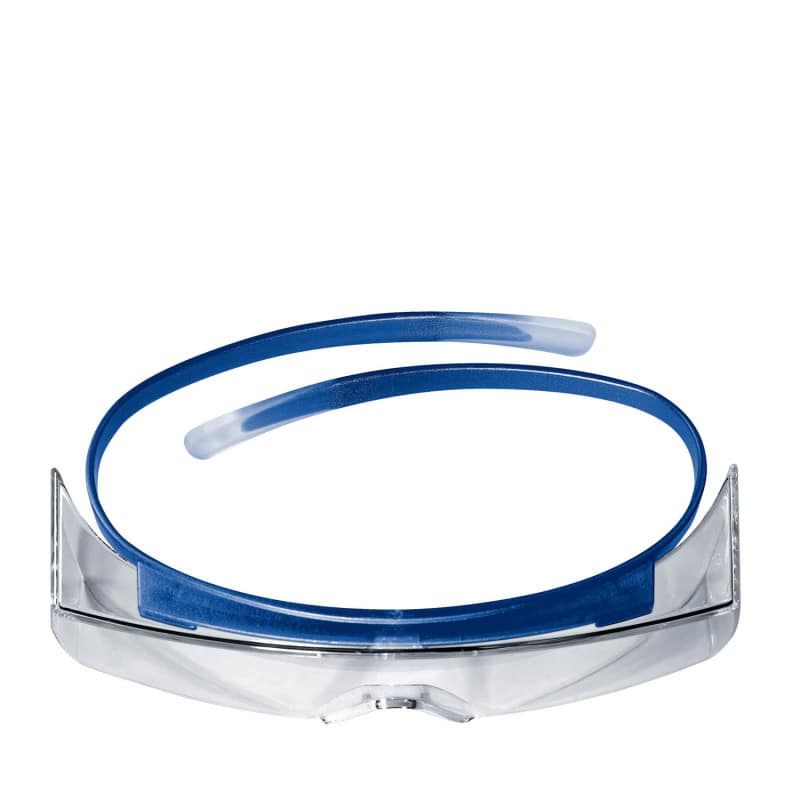 uvex super OTG Brille von vorne - Schutzbrille zum Überziehen, praktische OTG-Lösung - Med-Praxisbedarf