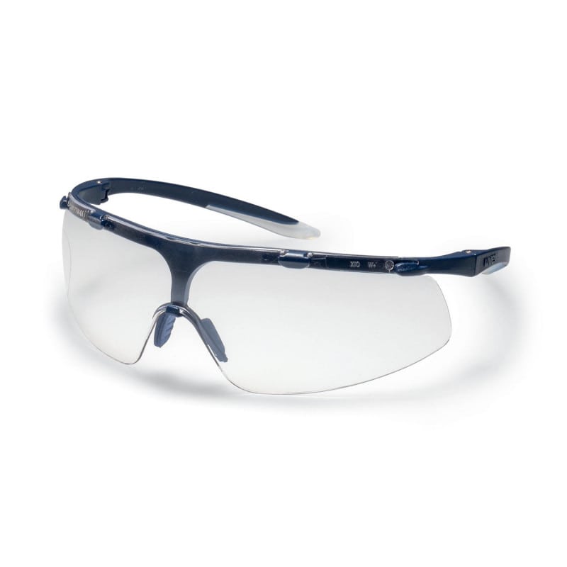 uvex super fit Schutzbrille auf Verpackung - hygienisch verpackt, medizinische Arbeitsschutzbrille - Med-Praxisbedarf