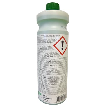 UNGER Ninja Fensterreiniger Konzentrat Flasche - Detailaufnahme der Verpackung und Dosierhilfe - Med-Praxisbedarf