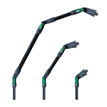 UNGER nLite Connect Winkeladapter Set - vier Einzelteile für maximale Flexibilität - Med-Praxisbedarf