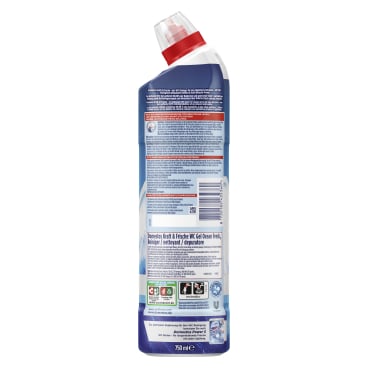 Domestos WC-Reiniger Ozean Fresh - Gel für tägliche Reinigung in Arztpraxen und Krankenhäusern - Med-Praxisbedarf
