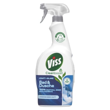 Viss Cleanboost Badreiniger Kraft & Glanz - Reiniger für Bad, Dusche und medizinische Sanitärbereiche - Med-Praxisbedarf