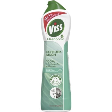 Viss Cleanboost Scheuermilch mit Aktivbleiche - vielseitiger Reiniger für professionellen Einsatz - Med-Praxisbedarf