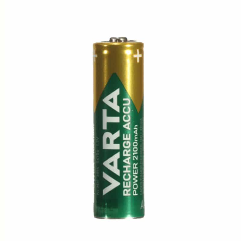 VARTA Recharge Accu Power AA 2100 mAh - NiMH-Akku mit geringer Selbstentladung für medizinische Geräte - Med-Praxisbedarf