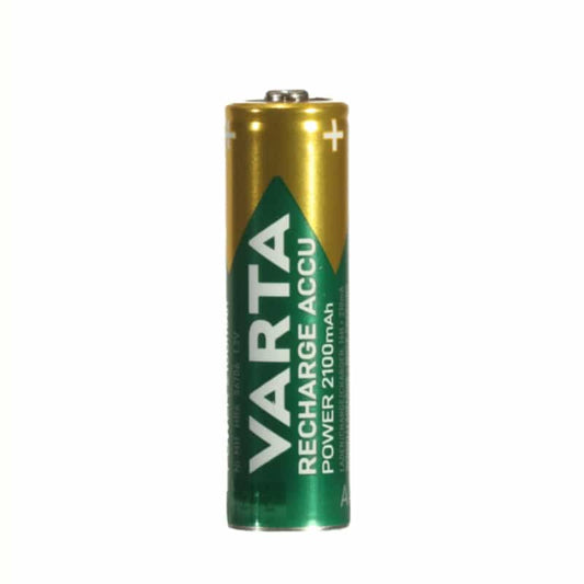 VARTA Recharge Accu Power AA 2100 mAh - NiMH-Akku mit geringer Selbstentladung für medizinische Geräte - Med-Praxisbedarf