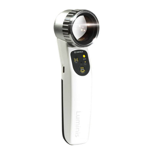 Visiomed Luminis 2 Dermatoskop - Handgerät für dermatologische Untersuchungen mit Tageslichtmodus - Med-Praxisbedarf