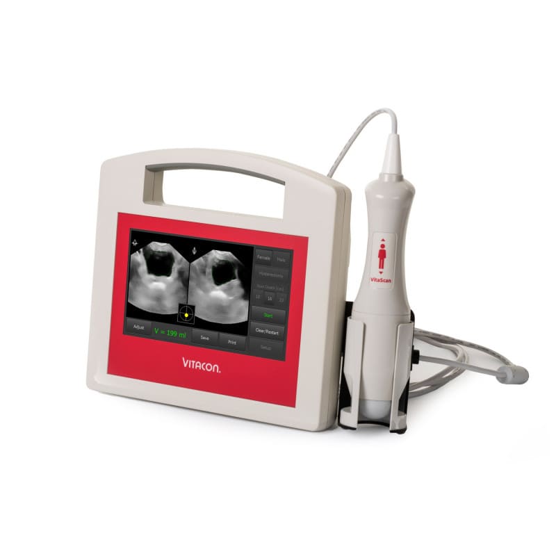 VitaScan PD Harnblasenscanner - mobiles B-Mode Ultraschallgerät zur Blasenvolumen-Bestimmung - Med-Praxisbedarf