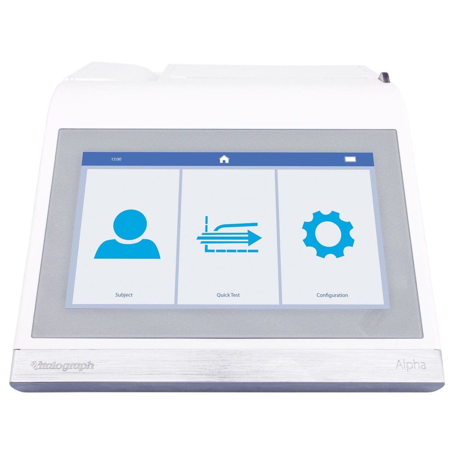 ALPHA Connect Spirometer mit Zubehör - inklusive Mundstücken und Transporttasche - Med-Praxisbedarf