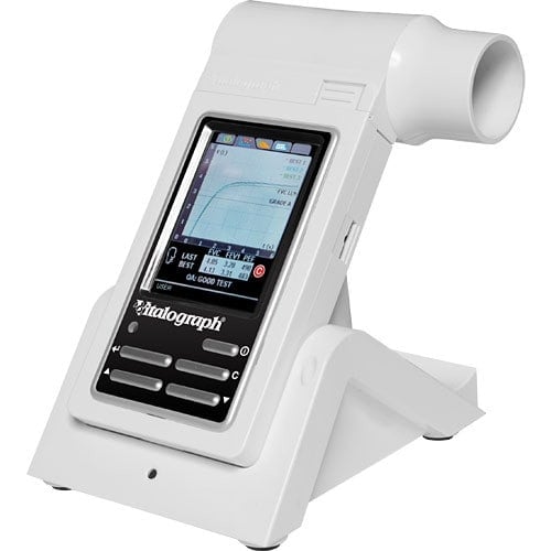 Vitalograph In2itive Spirometer - modernes Hand- und PC-Gerät für Arztpraxen mit internem Speicher - Med-Praxisbedarf
