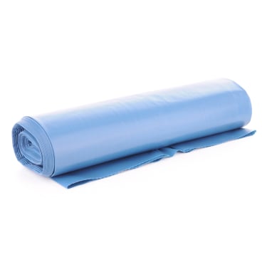Müllsäcke 120 Liter blau Typ 100 - extra stark von WBV-Oelde für Gartenabfälle - Med-Praxisbedarf