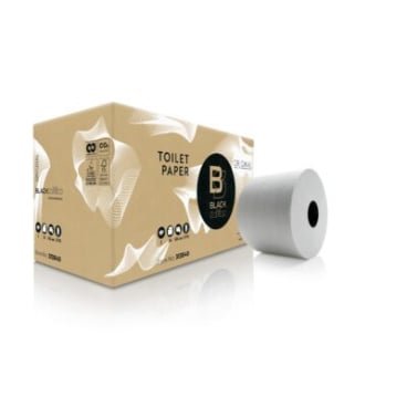 BlackSatino Kompakt Toilettenpapier 2-lagig - für medizinische Einrichtungen - Med-Praxisbedarf