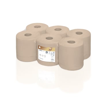 Satino PureSoft Handtuchrollen Centerfeed - 2-lagig, 428 Blatt pro Rolle für gewerbliche Handtuchspender - Med-Praxisbedarf