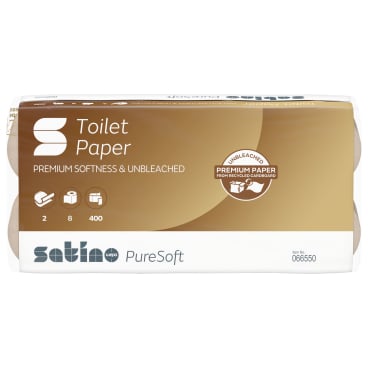 Toilettenpapier 2-lagig MT1-kompatibel - Satino PureSoft für Praxen und Pflegeeinrichtungen - Med-Praxisbedarf