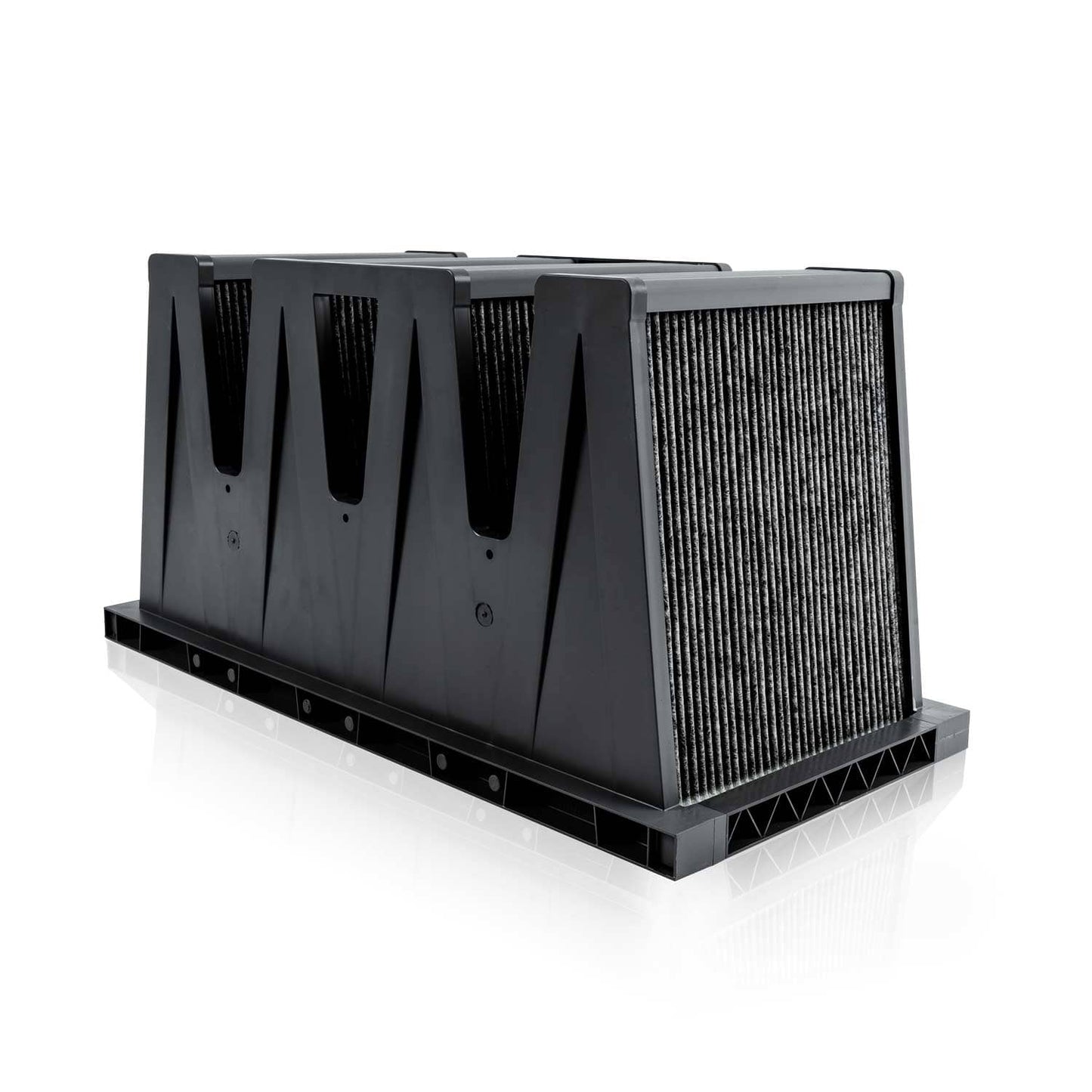 WOLF AirPurifier Filter-Jahrespaket geöffnet - zeigt enthaltene Ersatzfilter für Luftreiniger - Med-Praxisbedarf