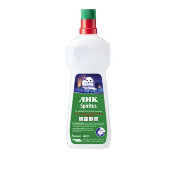 AHK Brennspiritus Flasche - Reiniger für medizinische Einrichtungen und Oberflächen - Med-Praxisbedarf