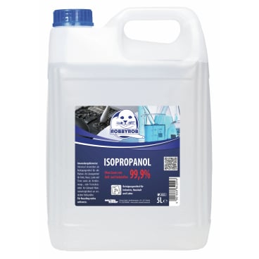 ROBBYROB Isopropanol Reinigungsalkohol 5 Liter - Kanister für den intensiven Reinigungsbedarf - Med-Praxisbedarf