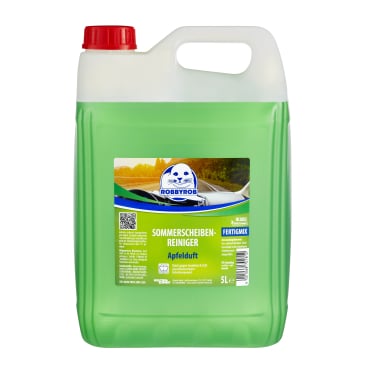 ROBBYROB Scheibenwischwasser insektenlösend 5 Liter - Kanister für klare Sicht im Rettungsdienst - Med-Praxisbedarf