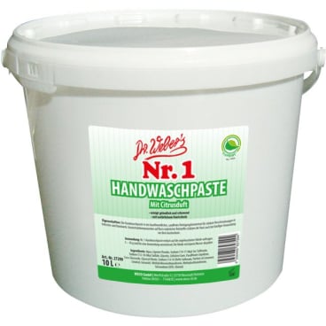 Handwaschpaste Citrusduft von Dr. Webers - Tube für die ergiebige Handreinigung in Klinik und Praxis - Med-Praxisbedarf