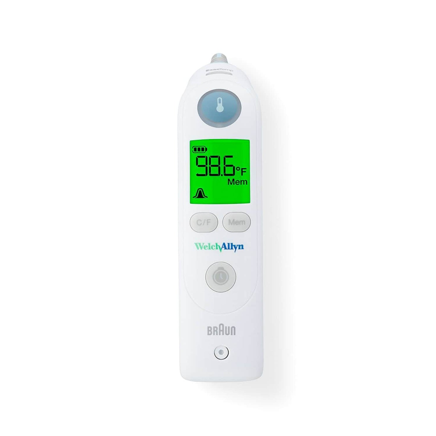Braun ThermoScan PRO 6000 Thermometer - umschaltbar zwischen Celsius und Fahrenheit - Med-Praxisbedarf