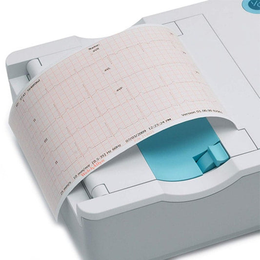 CP 50 EKG-Papier Rolle - speziell für Welch Allyn EKG-Gerät, 114 mm breit - Med-Praxisbedarf
