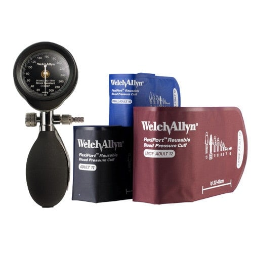 Welch Allyn DuraShock Set Erwachsene - stoßfestes Blutdruckmessgerät für den professionellen Einsatz - Med-Praxisbedarf