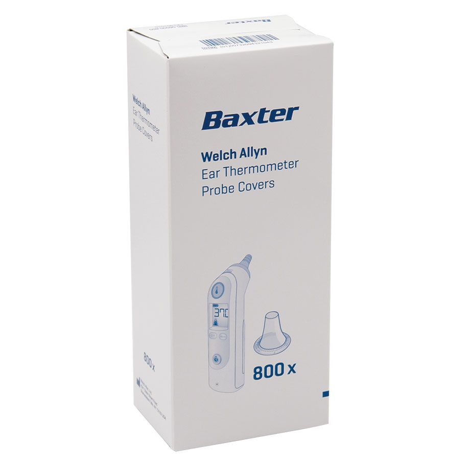 Einmal-Ohrtips für Braun ThermoScan Pro 6000 - Schutzkappen von Welch Allyn für Ohrthermometer - Med-Praxisbedarf