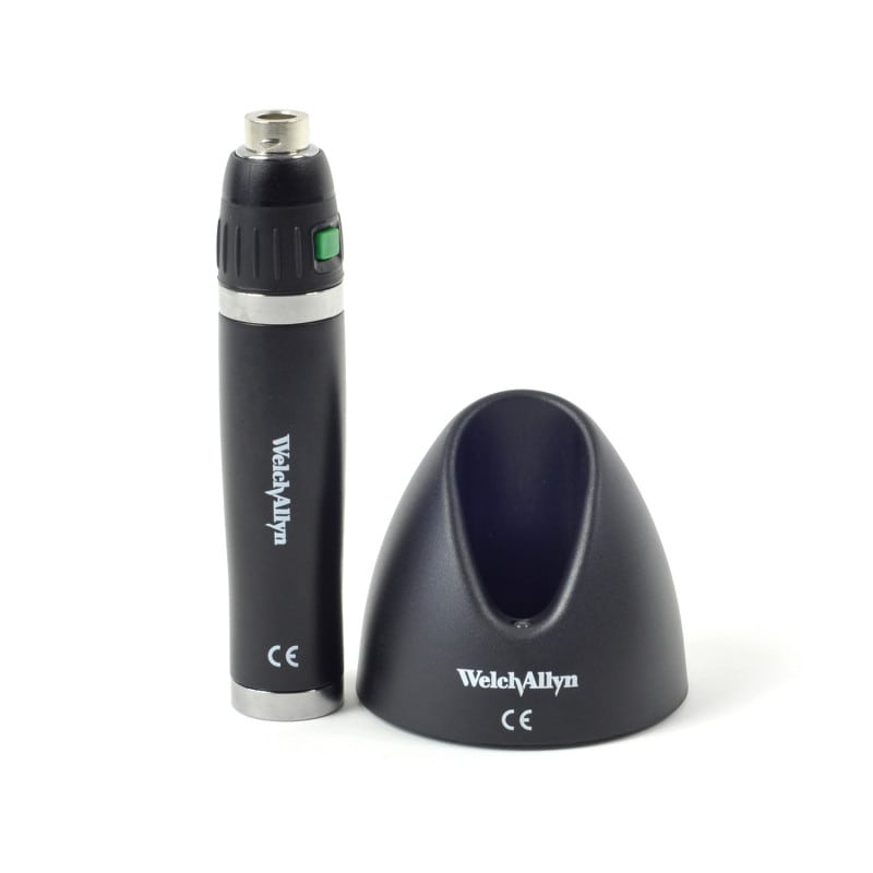 Welch Allyn Handgriff ohne Ladeeinheit - kompakter Griff für alle 3.5V Instrumentenköpfe - Med-Praxisbedarf