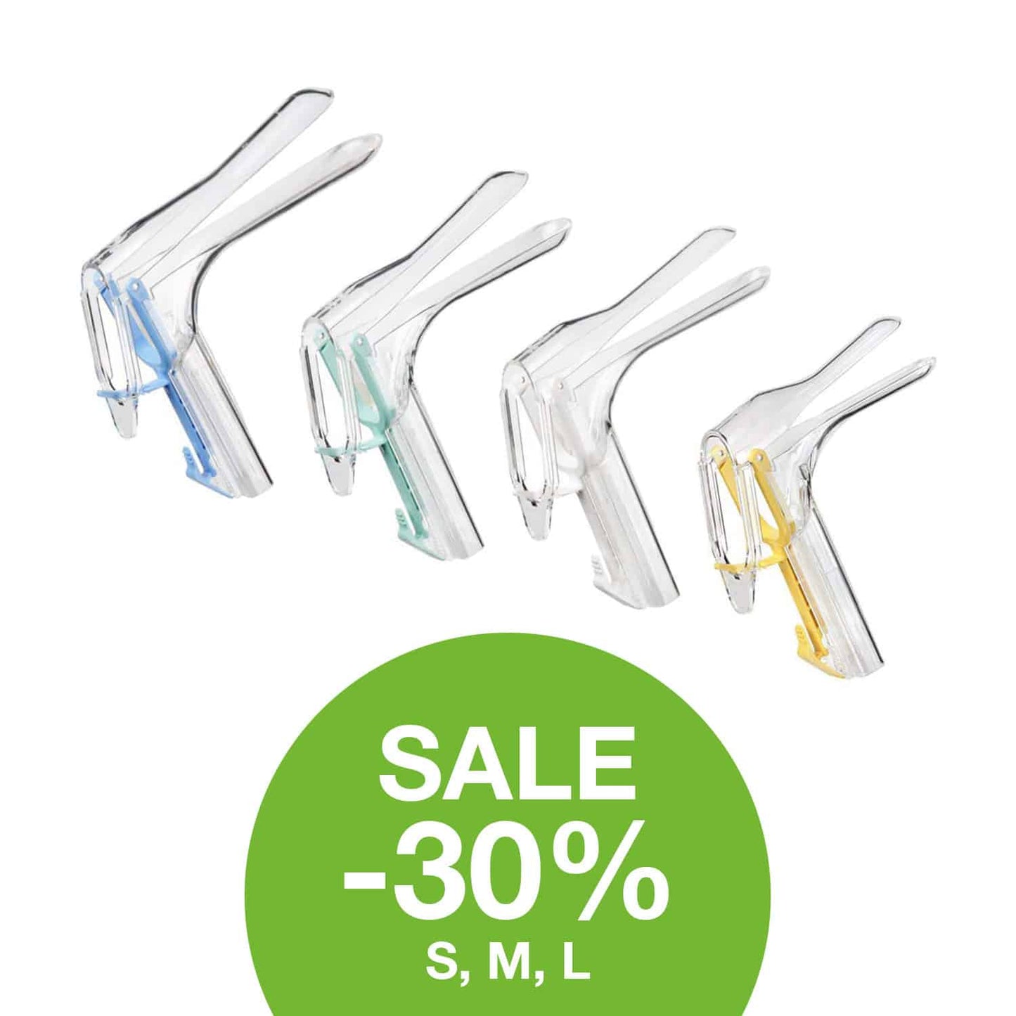 Einmal-Vaginalspekula KleenSpec - Von Welch Allyn, transparent für vollständige Sicht - Med-Praxisbedarf