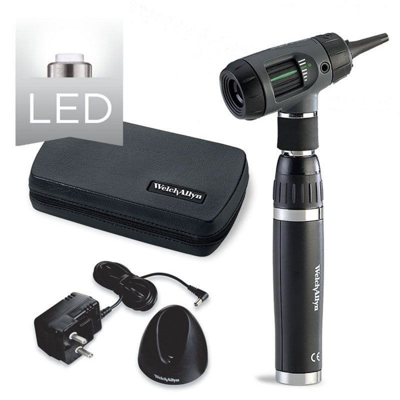 MacroView Prestige LED-Otoskop-Set - 3,5V SureColor LED für präzise Untersuchungen des Gehörgangs - Med-Praxisbedarf