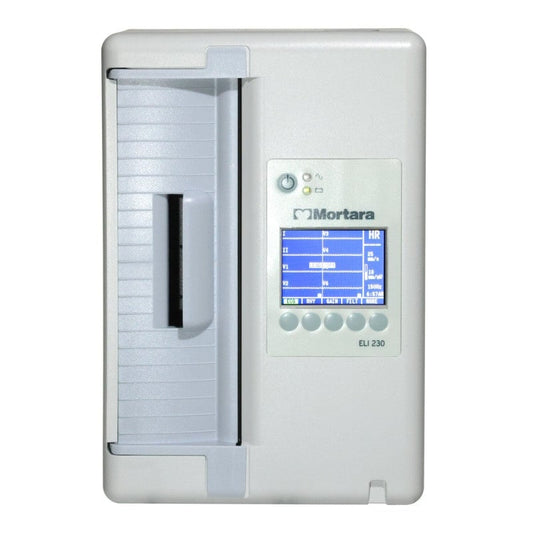 Mortara ELI 230 EKG-Gerät - tragbarer 12-Kanal-Elektrokardiograph für Erwachsene und Kinder - Med-Praxisbedarf