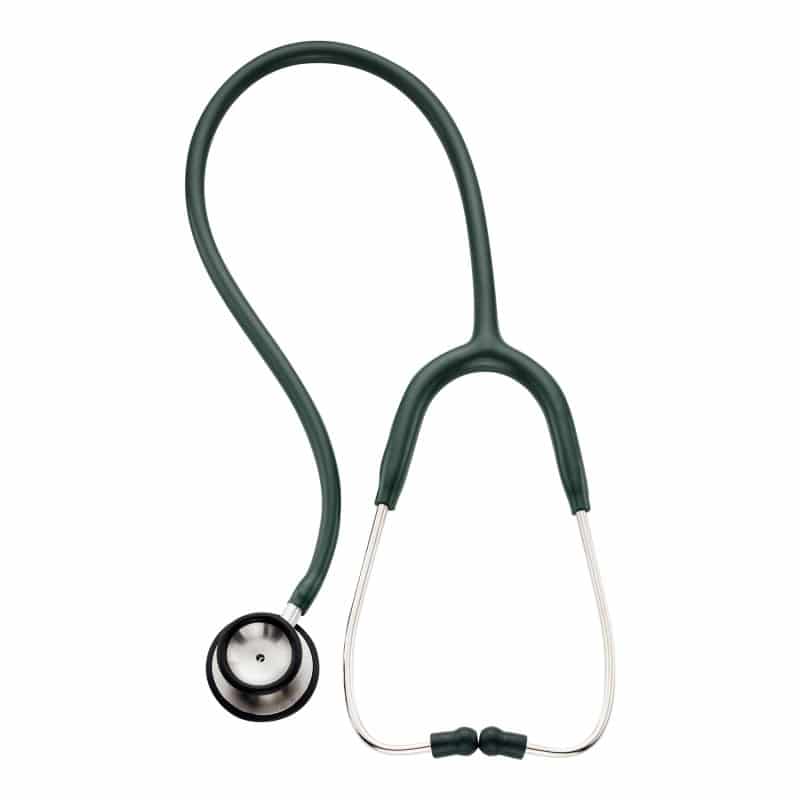 Professional Stethoskop in Blau - für Arztpraxen und Kliniken, langer Schlauch, robuste Bauweise - Med-Praxisbedarf