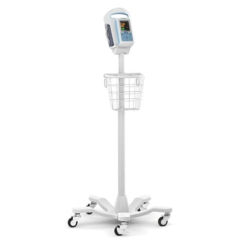Rollstativ für Connex ProBP Blutdruckmessgerät - mobiles Gestell von Welch Allyn für Kliniktransport - Med-Praxisbedarf