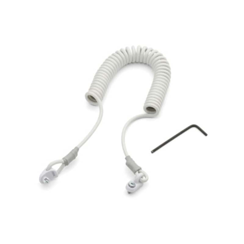Sicherheitskabel für ThermoScan PRO 6000 Ohrthermometer - Diebstahlschutz für Praxisgerät von Welch Allyn - Med-Praxisbedarf