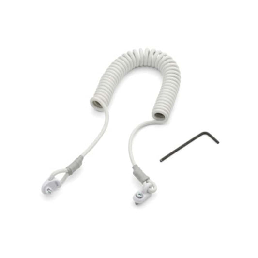 Sicherheitskabel für ThermoScan PRO 6000 Ohrthermometer - Diebstahlschutz für Praxisgerät von Welch Allyn - Med-Praxisbedarf